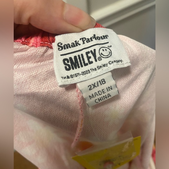 Unique vintage smiley flower power  collab jumpsuit size 2x - Picture 8 of 12